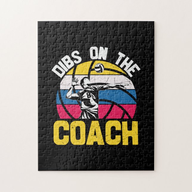 Puzzle Voleibol | Dibs On the Coach (Vertical)