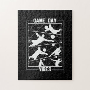 Puzzle Voleibol   Vibes de día de juego