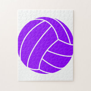 Puzzle Voleibol violeta púrpura