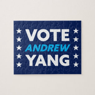 Puzzle Vota a Andrew Yang alcalde de Nueva York Estrellas
