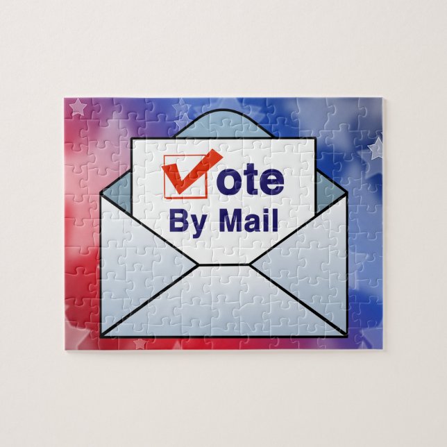 Puzzle Votación por correo (Horizontal)