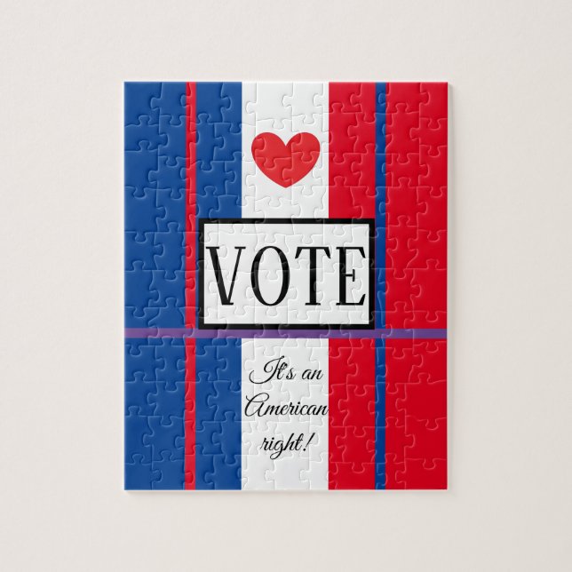 Puzzle ¡Votemos! (Vertical)