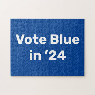 Puzzle Voto azul en 2024