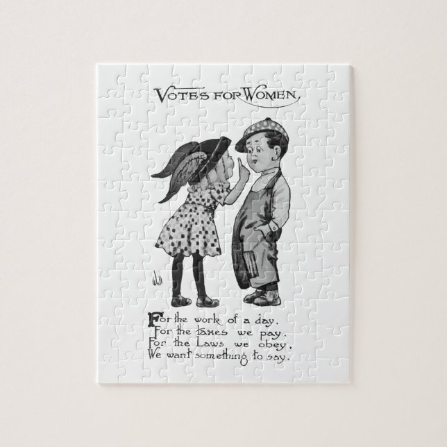 Puzzle Votos para las mujeres (Vertical)