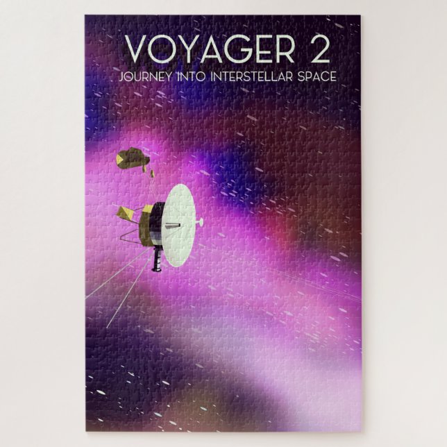Puzzle Voyager 2 - Viaje al espacio interestelar (Vertical)