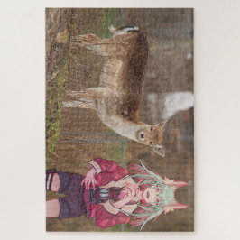 Puzzle VTuber, V Tuber meets Deer,