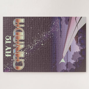 Puzzle Vuela a Canadá