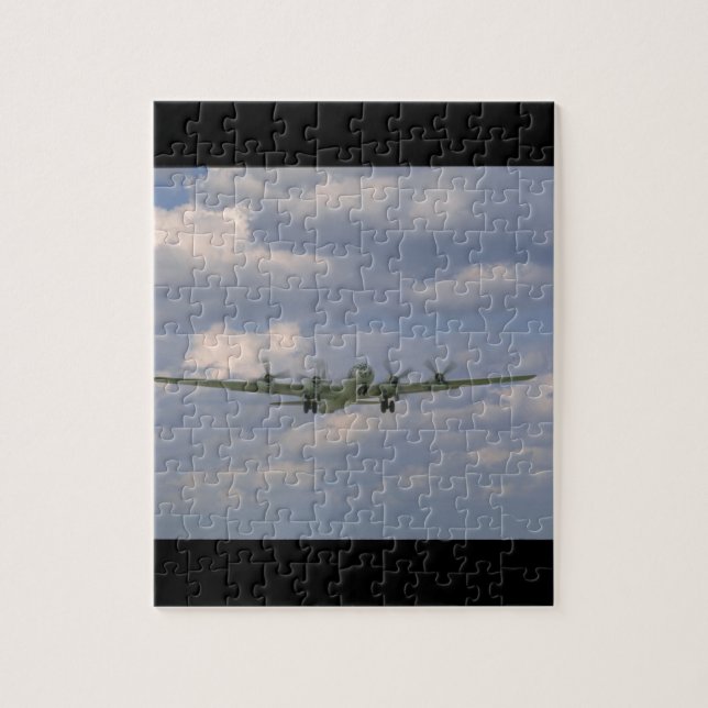 Puzzle Vuelo B29. (aviones del plane_WWII (Vertical)