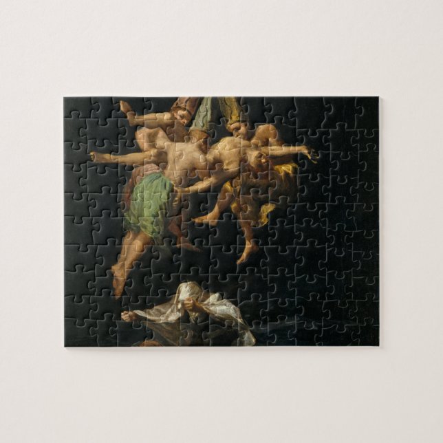 Puzzle Vuelo de brujas de Francisco de Goya 1798 (Horizontal)