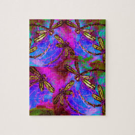 Puzzle Vuelo hippy de Dragonfly