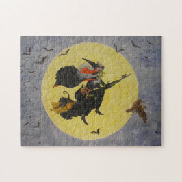 Puzzle "¡Vuelo nocturno!"