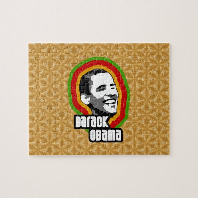 Puzzle Vuelta de Barack Obama (Horizontal)