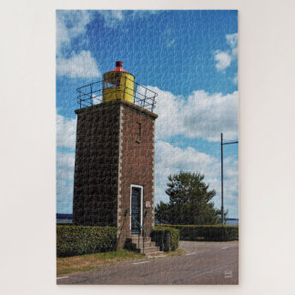 Puzzle Vuurtoren voor scheepvaart in Willemstad Nederland