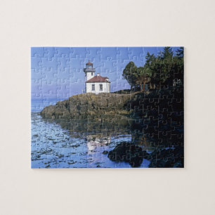Puzzle WA, Isla San Juan, faro Lime Kiln