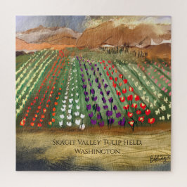 Puzzle WA Skagit Valley Tulip Fields Spring Dreaming