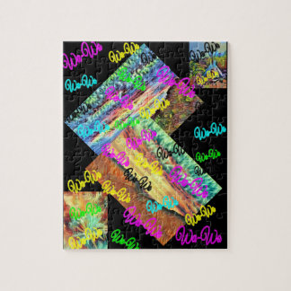 Puzzle Wa-Wo Wave Colección de Arte NFT CLOUDY CLOUDS 23/