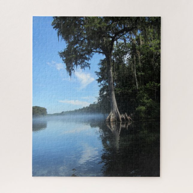 Puzzle Wacissa River Cypress Florida (Vertical)