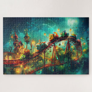 Puzzle Wackey Roller Coaster