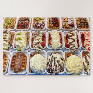 Puzzle Waffle belga