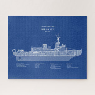 Puzzle Wagb-11 del Mar Polar de corte USCG - ABD