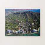 Puzzle Waikiki Beach Hawaii Honolulu. Saludo de navidades<br><div class="desc">Waikiki Beach Hawaii Honolulu.Jigsaws. Estos jigsaws están hechos de cartón robusto y montados en el portapapeles, estos rompecabezas se imprimen en colores vivos y completos. ¡Regala un puzzle personalizado con el que disfrutar durante horas! Tamaño: 11" x 14" (252 piezas). Incluye una hermosa caja de regalo con imagen de rompecabezas...</div>