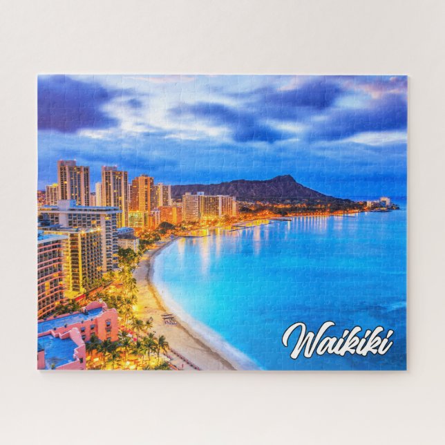 Puzzle Waikiki, Hawaii, Estados Unidos (Horizontal)