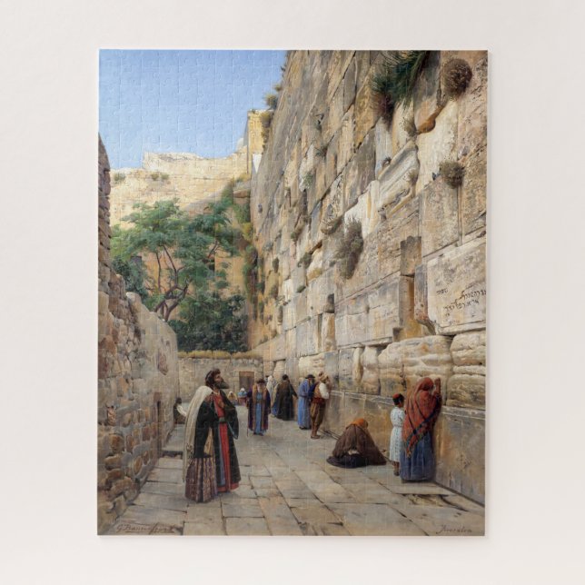 Puzzle Wailing Wall | Gustav Bauernfeind | (Vertical)