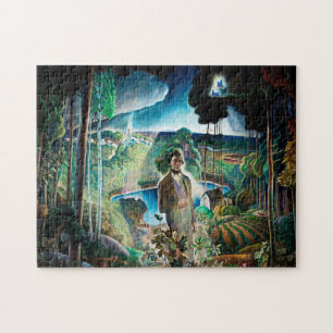 Puzzle Walden Pond revisitado por Newell Convers Wyeth