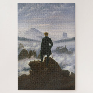 Puzzle Wanderer por encima del mar de la niebla: Caspar D