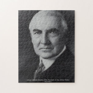 Puzzle Warren Gamalie Harding, 29° presidente norteameric