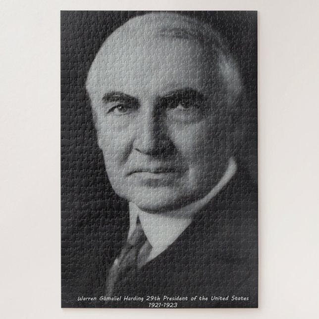 Puzzle Warren Gamalie Harding, 29° presidente norteameric (Vertical)
