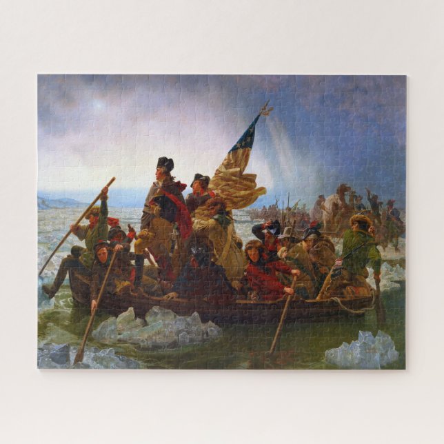 Puzzle Washington Crossing the Delaware Lee Emanuel Leutz (Horizontal)