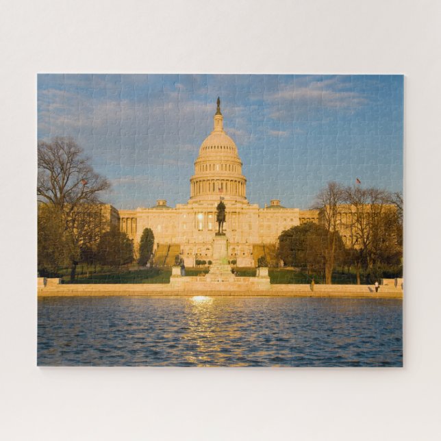 Puzzle Washington DC. Capital estatal. (Horizontal)