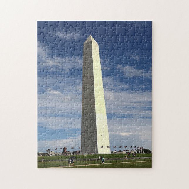 Puzzle Washington DC. Capitolio estatal. (Vertical)