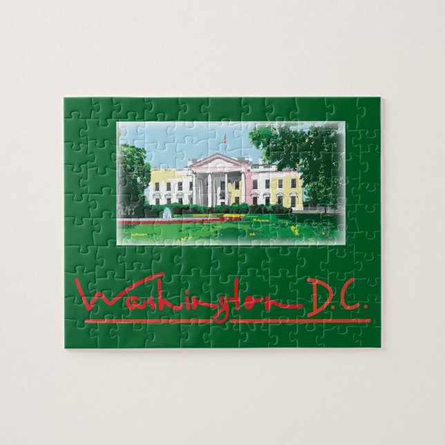 Puzzle Washington DC - Casa Blanca (Horizontal)