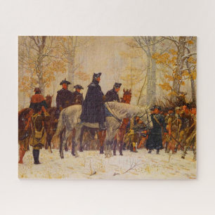 Puzzle Washington Marzo Valley Forge William Trego 1883