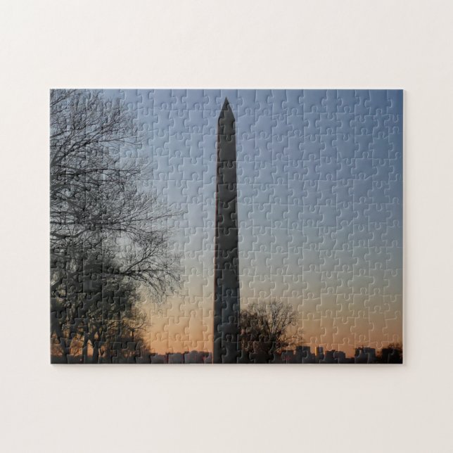 Puzzle Washington Monument at Sunset (Horizontal)