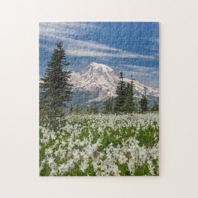 Puzzle Washington, Parque Nacional Mount Rainier 1 (Vertical)