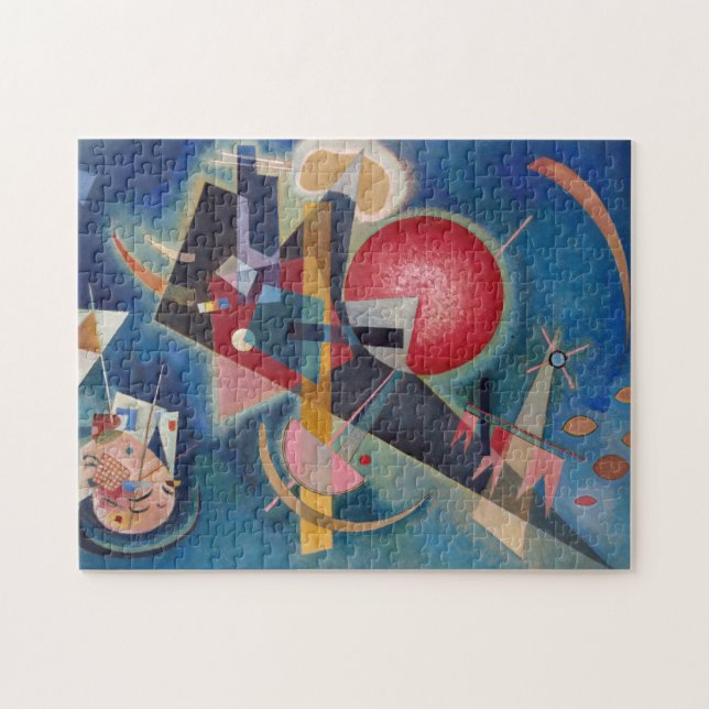 Puzzle WASSILY KANDINSKY - De azul (Horizontal)