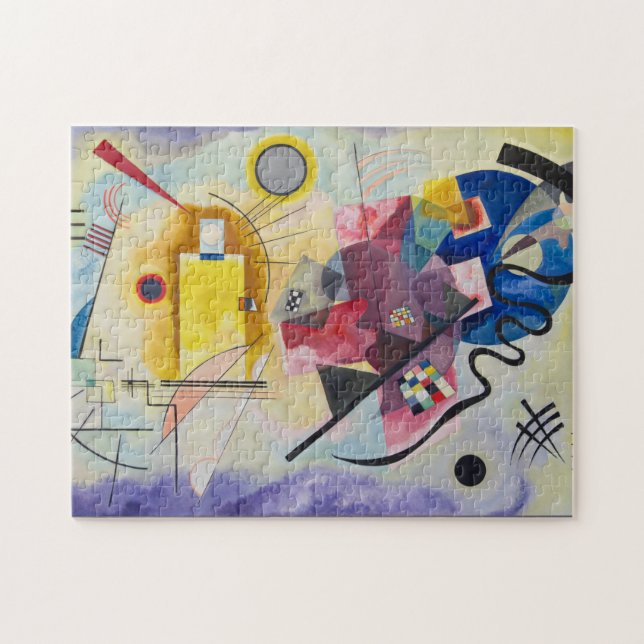 Puzzle WASSILY KANDINSKY - Jaune Rouge Bleu (Horizontal)