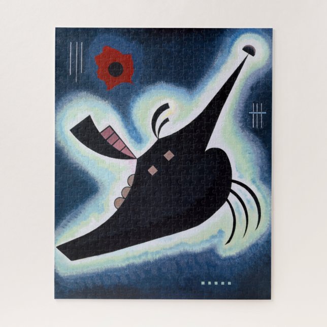 Puzzle Wassily Kandinsky - Negro Apuntado. (Vertical)