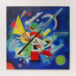 Puzzle Wassily Kandinsky - Pintura Azul,