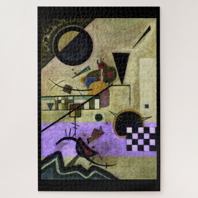 Puzzle Wassily Kandinsky, Sonidos Contrastantes, 1924 (Vertical)