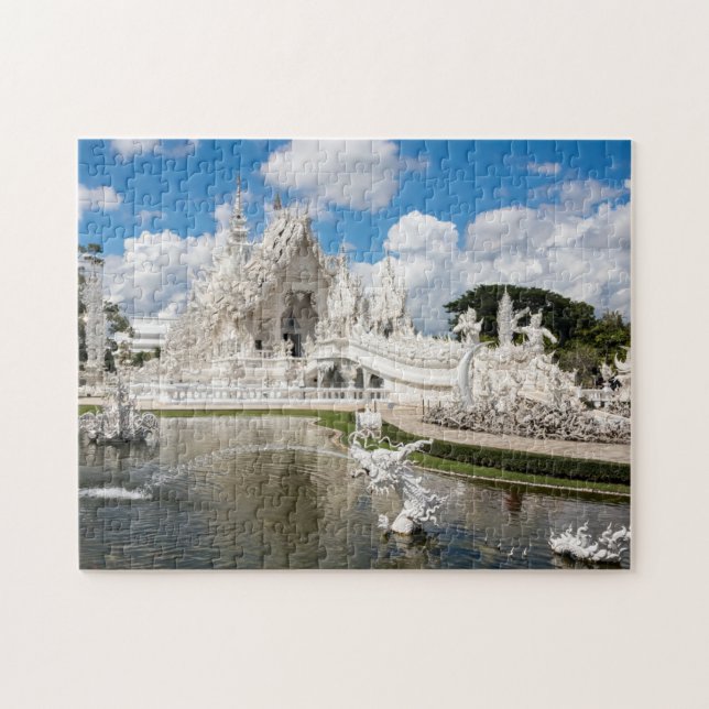 Puzzle Wat Rong Khun en Chiang Rai, Tailandia (Horizontal)