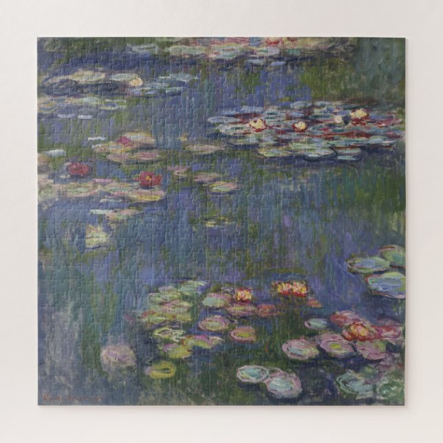 Puzzle Water Lilies (Vertical)