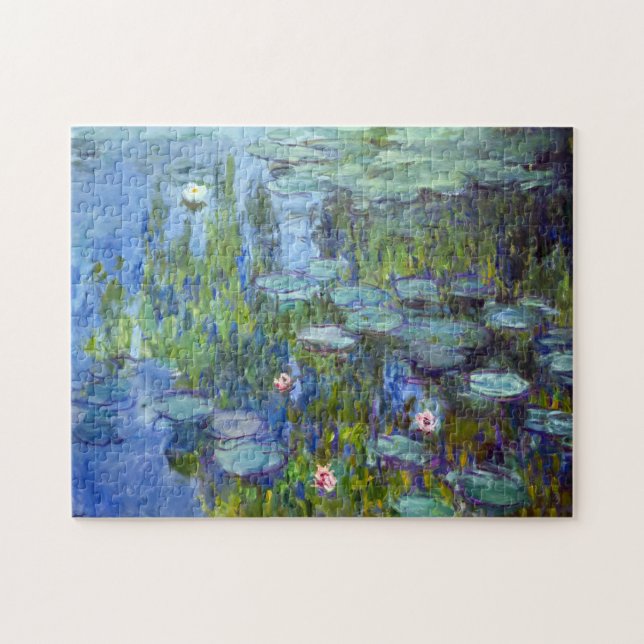 Puzzle Water Lily Pond, Monet (Horizontal)