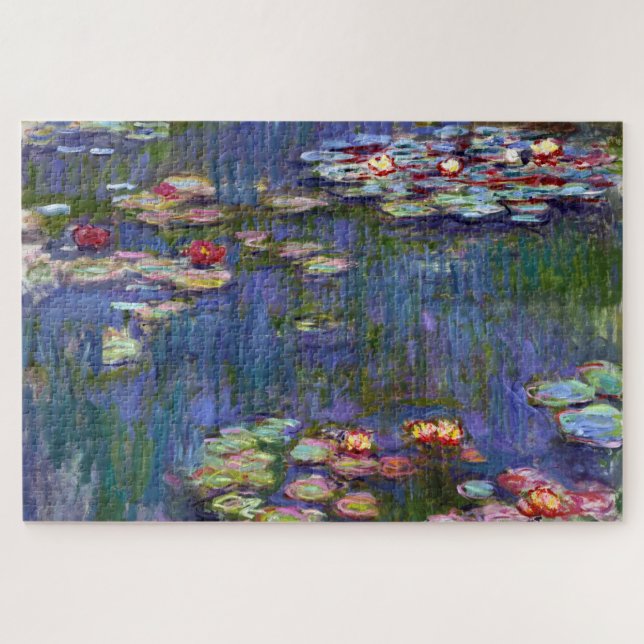 Puzzle Water Lily Pond, Monet (Horizontal)