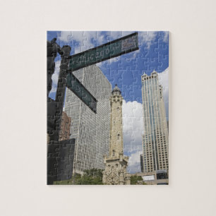Puzzle Water Tower, Chicago, Illinois, Estados Unidos