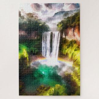 puzzle - waterfall