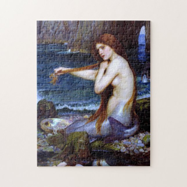 Puzzle Waterhouse: La sirena (Vertical)